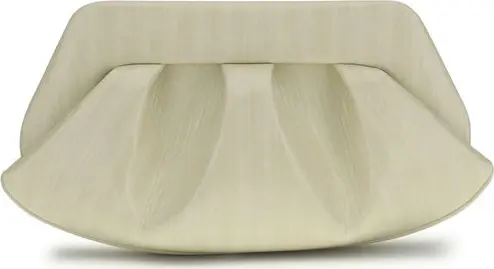 White Polyethylene Clutch Bag