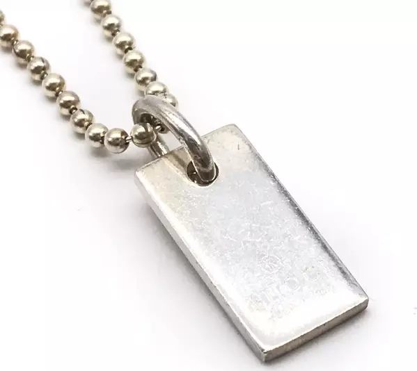 925 Sterling Silver Gucci Necklace