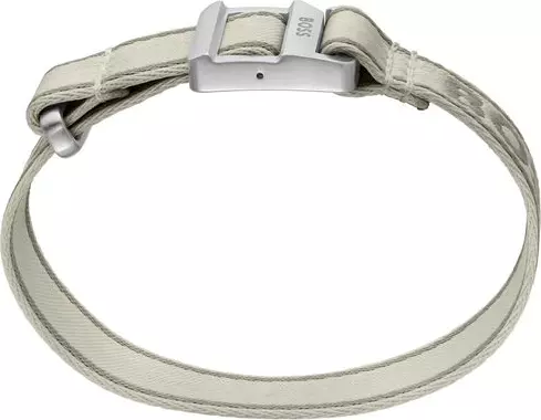 Beige Fabric Bracelet