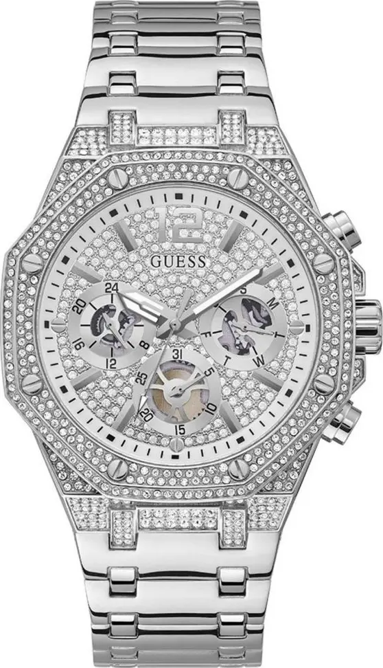 Gray Stainless Steel Dress Watch
