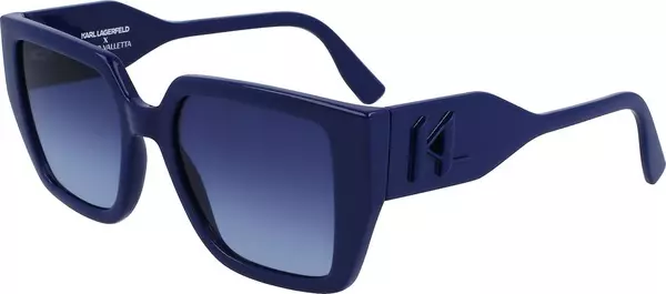 Blue Injected Sunglasses