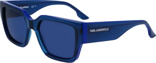 Blue Injected Sunglasses