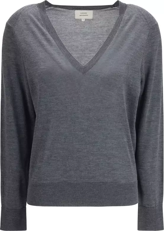 Gray Cashmere Sweater