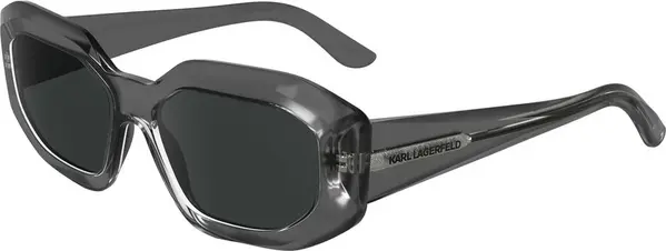Gray Injected Sunglasses