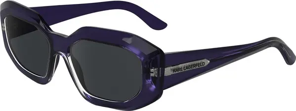 Purple Injected Sunglasses