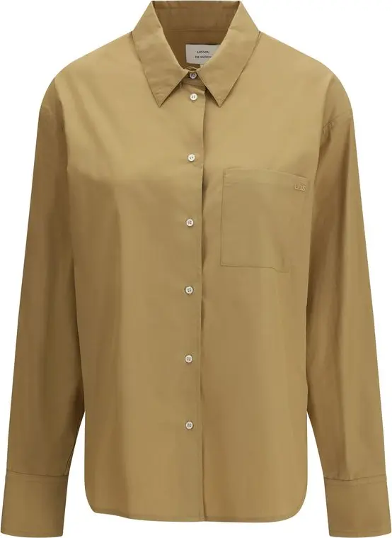 Beige Cotton Shirt