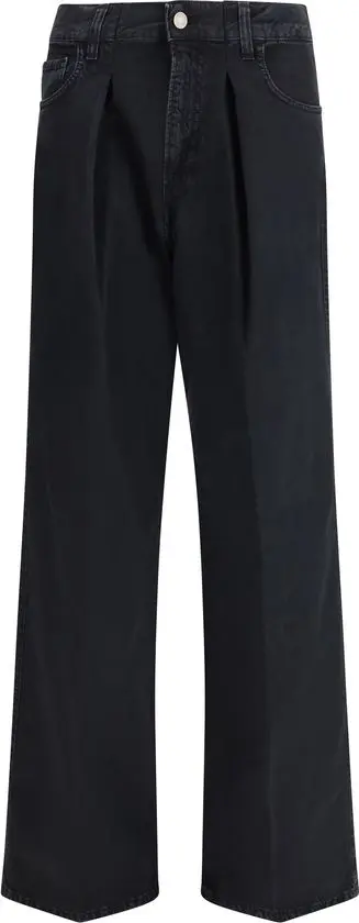 Black Cotton Jeans Denim