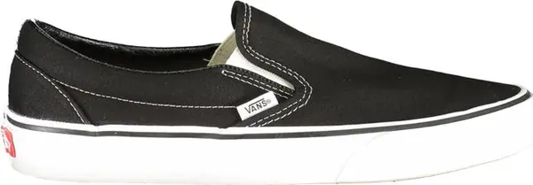Black Polyester Women Sneaker