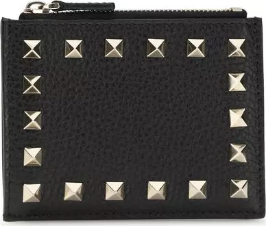 Black Calf Leather Bos Taurus Wallet