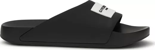 Black Rubber Sandals