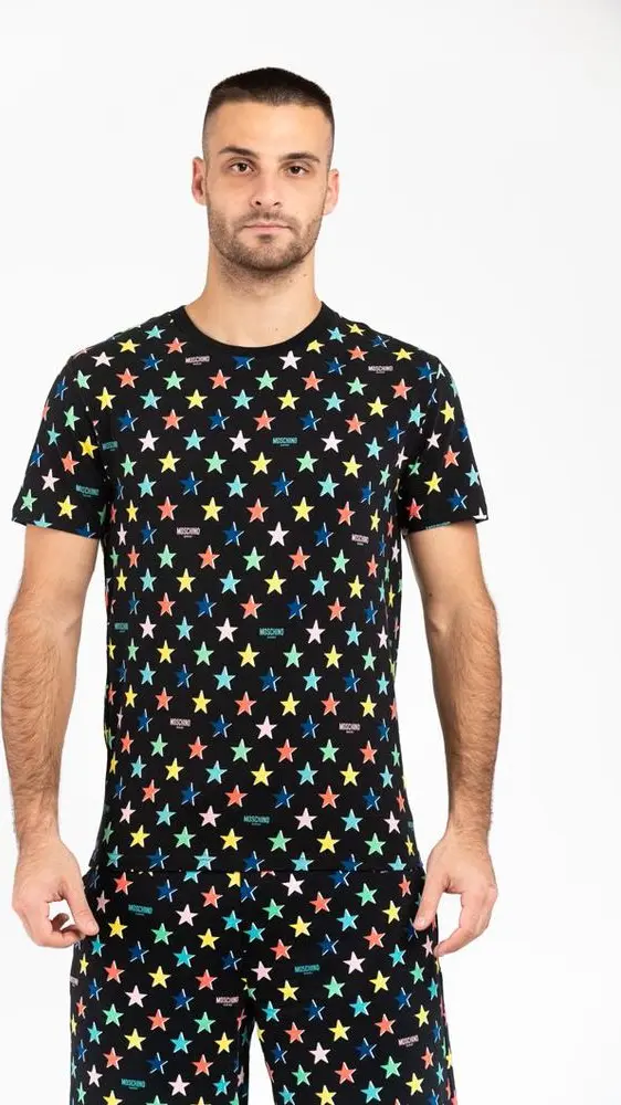 Black Cotton T-Shirt
