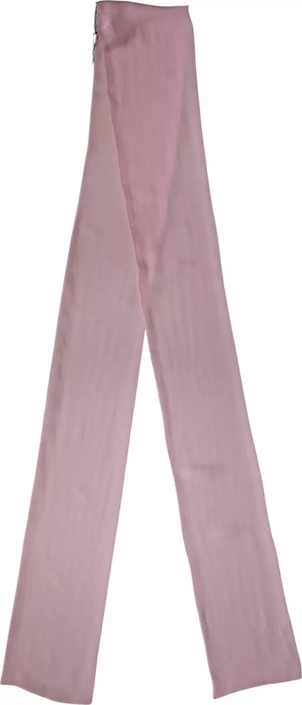 Pink Silk Sash Wrap Shawl Foulard 291cm x 19cm Scarf