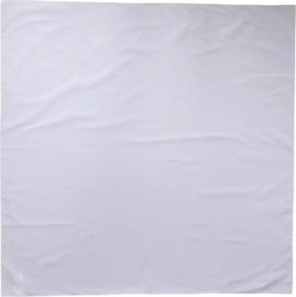 White Cotton Wrap Square Shawl Stole 91cm x 90cm Scarf