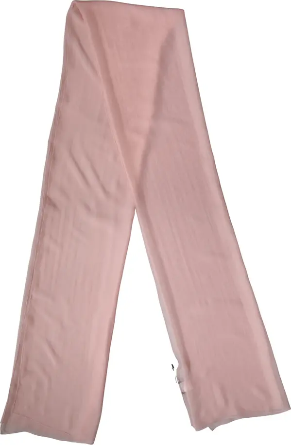 Light Pink Silk Neck Wrap Shawl Stole 272cm x 120cm Scarf