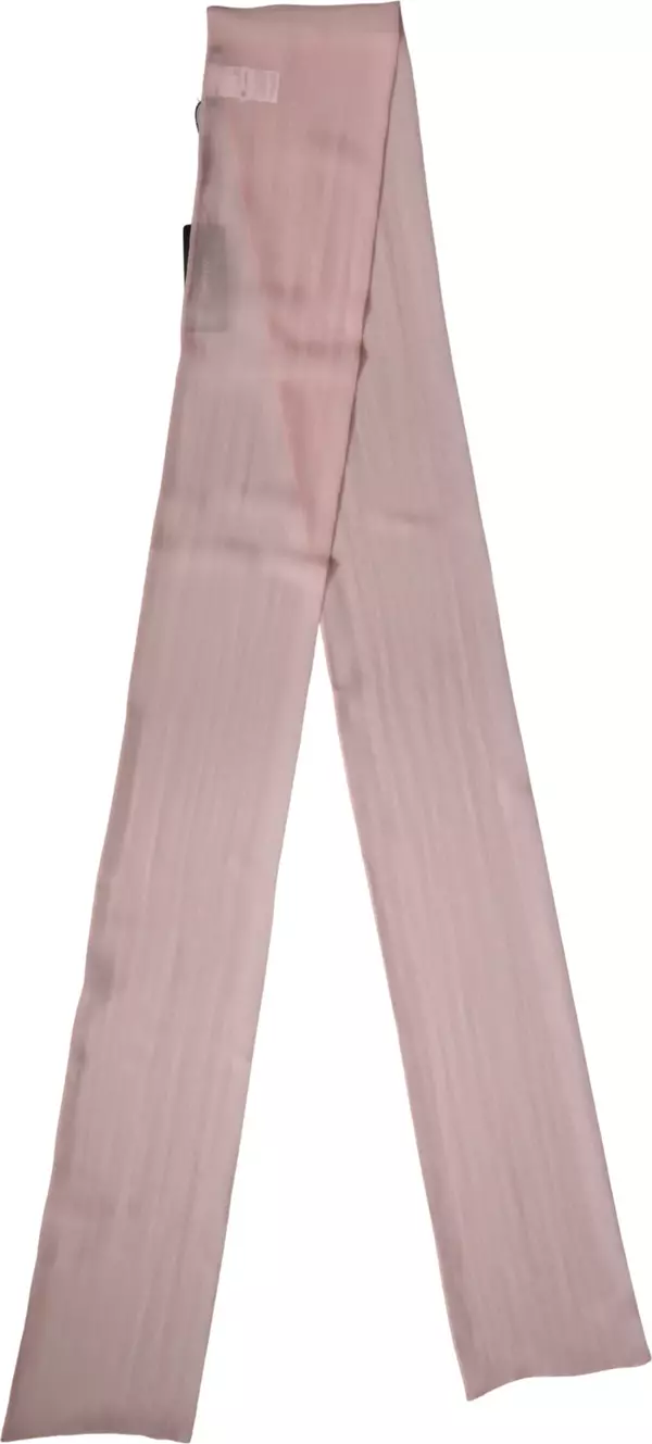 Light Pink Silk Neck Wrap Shawl Stole 293cm x 19cm Scarf