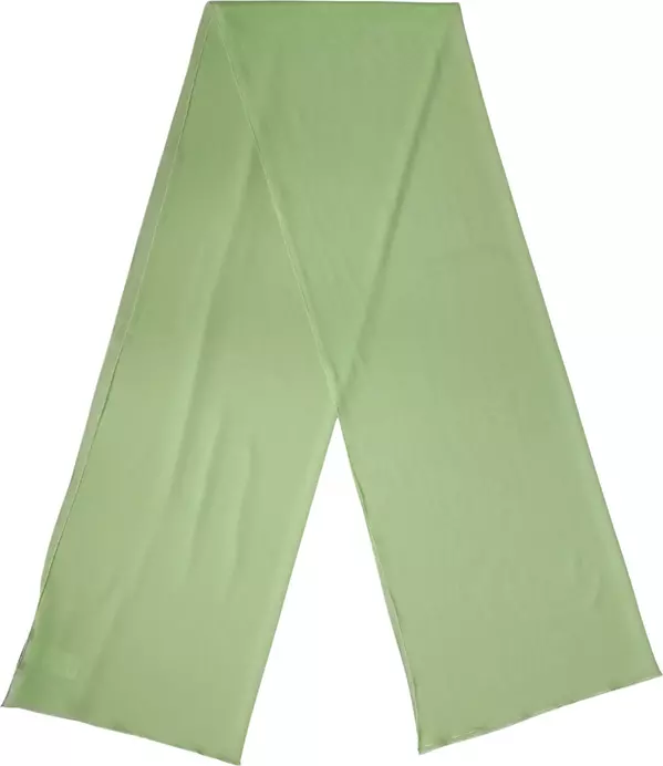 Light Green Silk Neck Wrap Shawl Stole 200cm x 64cm Scarf