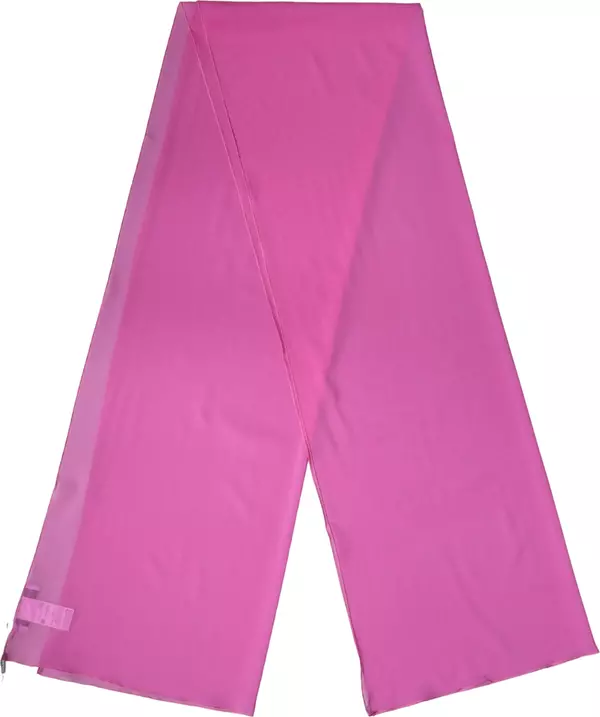 Pink Silk Neck Wrap Shawl Women Stole 200cm x 64cm Scarf
