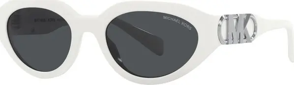White Acetate Sunglasses