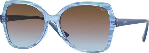 Bicolor Resin Sunglasses