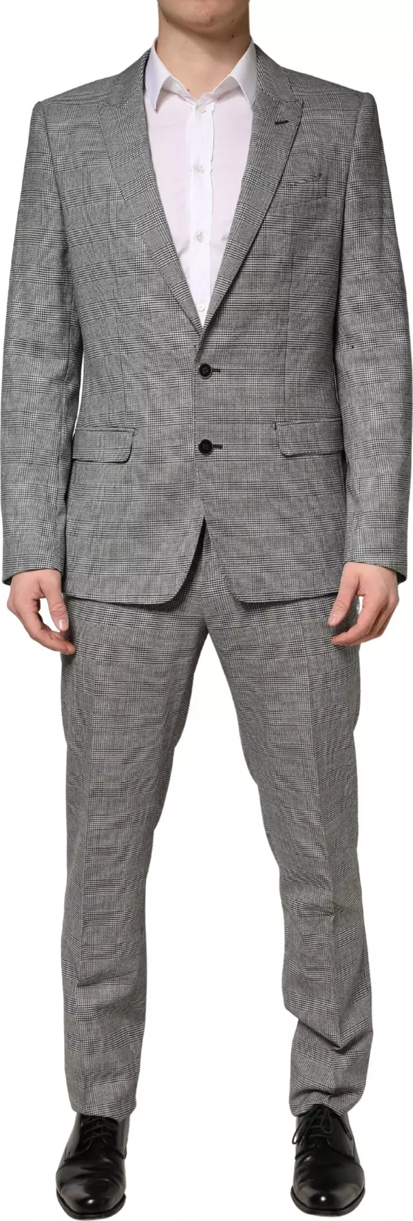 Gray MARTINI Single Breasted Formal 2PC Suit