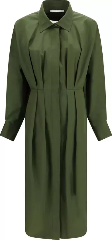 Bicolor Cotton Casual Dress