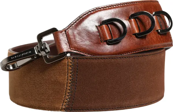 Brown Horse Velvet Leather Bag Accessory Shoulder Strap