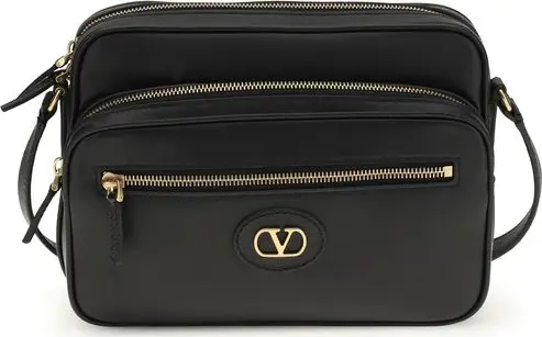 Black Calf Leather Bos Taurus Shoulder Bag
