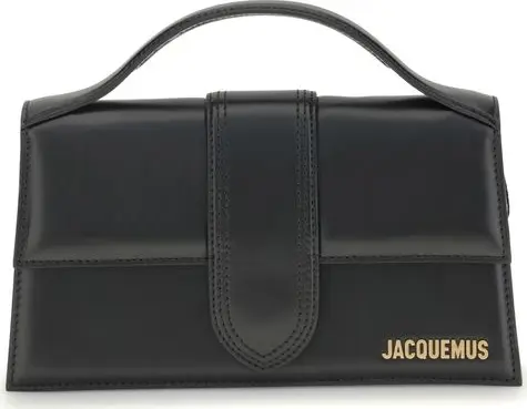 Black Calf Leather Bos Taurus Handbag