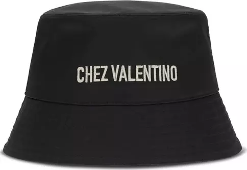 Black Cotton Bucket Hat