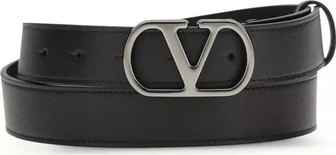 Black Calf Leather Bos Taurus Regular Belt