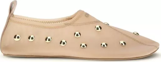 Multicolor Polyamide Ballet Flats