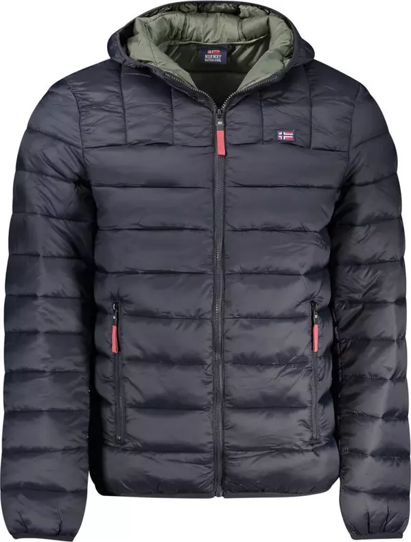 Black Poliammide Men's Jacket
