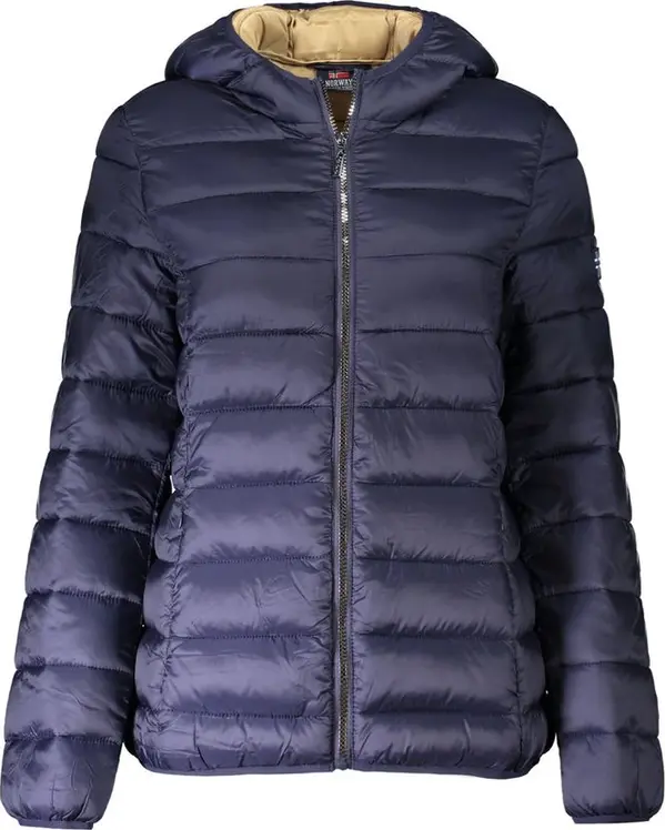 Blu Poliammide Women Jacket