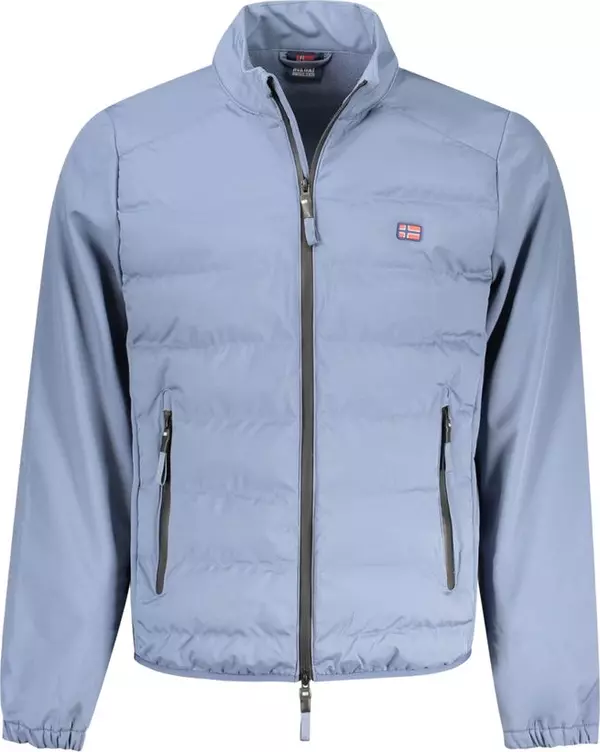Azzurro Polyester Men's Jacket