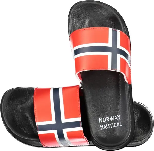 Black Plastic Men's Slipper
