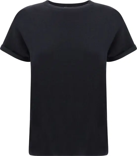 Black Nylon T-Shirt