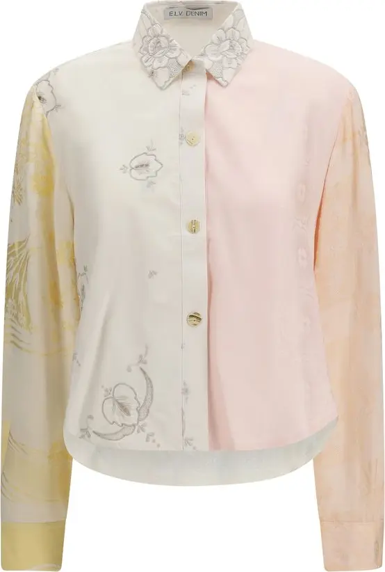 Multicolor Cotton Pattern Shirt