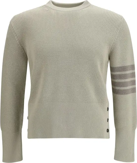 Beige Cotton Sweatshirt
