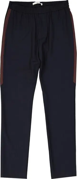 Blue Wool Pants