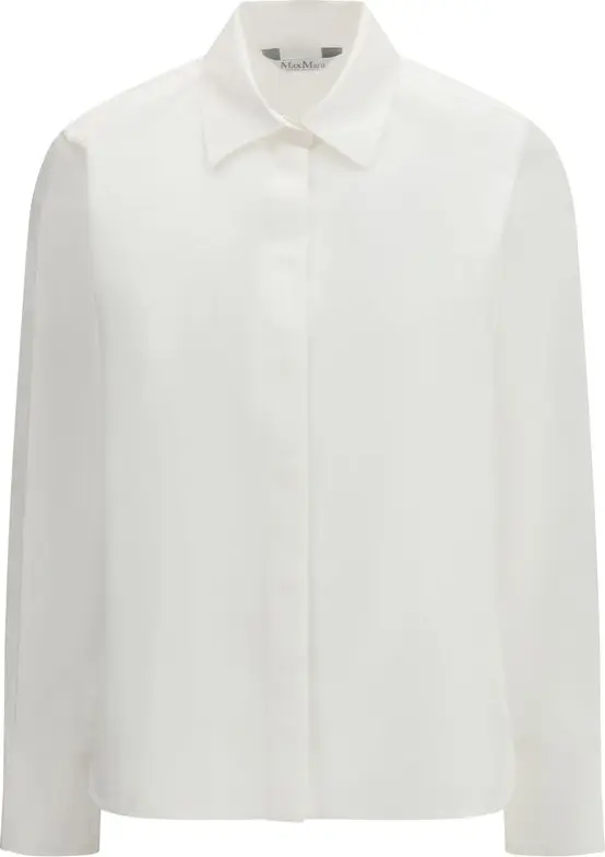 White Cotton Dress Shirt