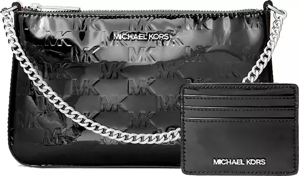 Black Canvas Clutch Bag