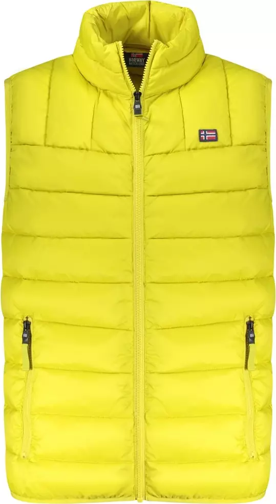 Giallo Poliammide Men Vest