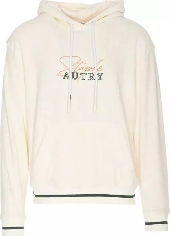 White Cotton Hoodie