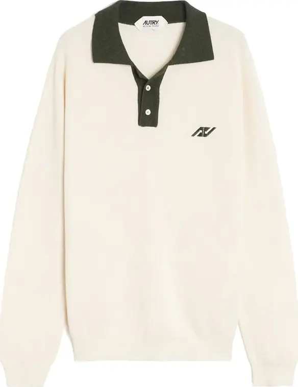 Beige Cotton Polo Shirt