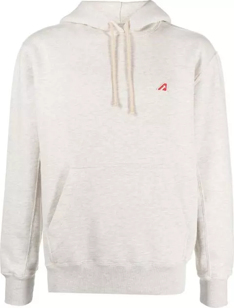 Beige Cotton Hoodie