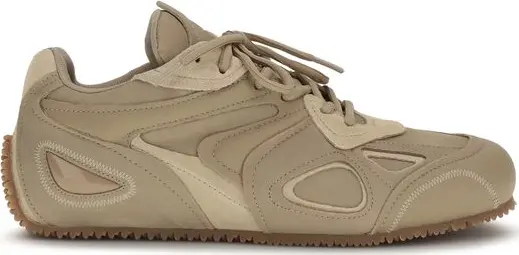 Brown Calf Leather Bos Taurus Low Top Sneakers