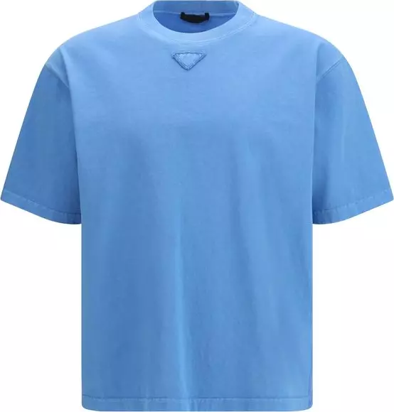 Blue Cotton T-Shirt