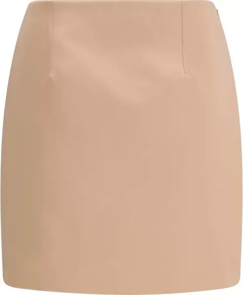 Multicolor Polyester Mini Skirt