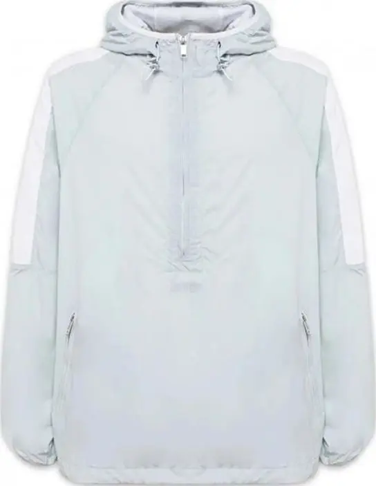 Blue Nylon Shell Jacket