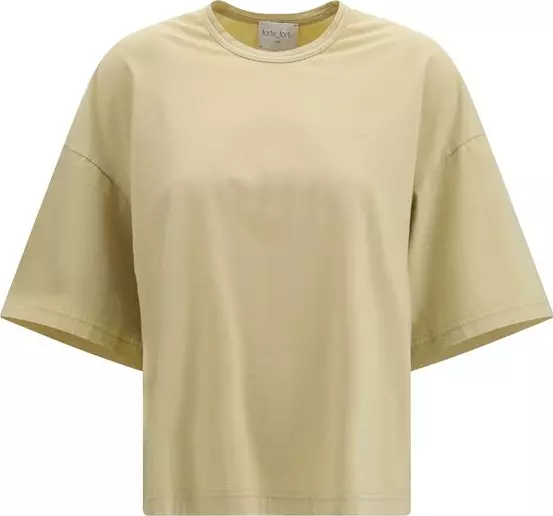Beige Cotton T-Shirt